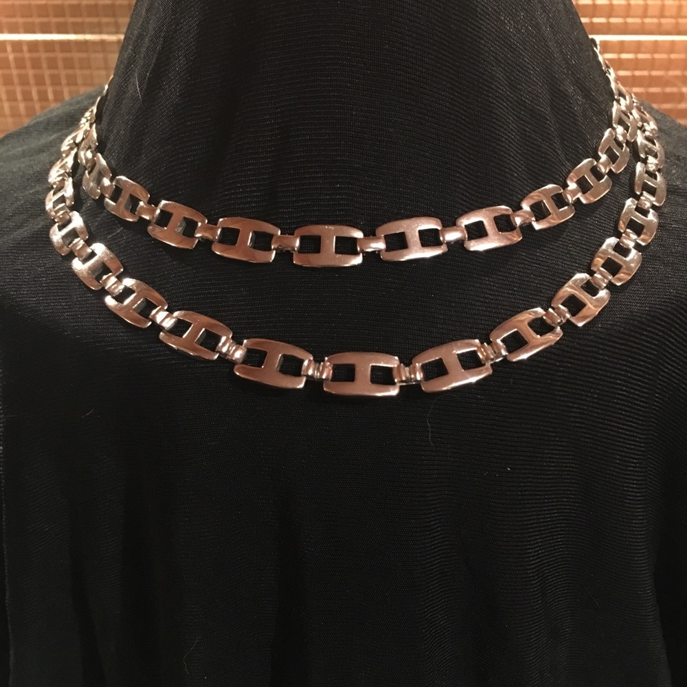 44” Stainless necklace